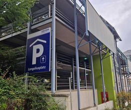 Parkhaus Longoliusplatz Außenansicht