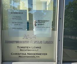 Eingangsbereich - Smart Arbeitsrecht - Anwalt für Arbeitsrecht in Hamburg