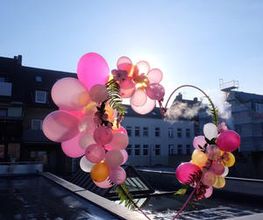Ballonherz Dekoration