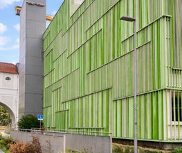Parkhaus Außenansicht Ankergärten in Bielefeld