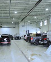 Wide Shot of Body Repair Area
