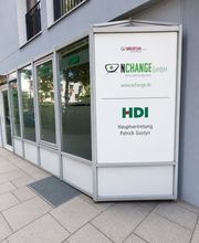 Eingangsbereich der HDI Hauptvertretung Patrick Gustyn in Kiel