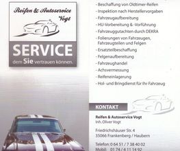 Reifen & Autoservice Vogt Bild 2