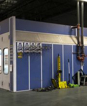 Exterior of Spray Paint Booth