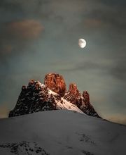 Bergwelt Engstligenalp bei Nacht