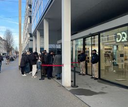 Zutrittskontrollen werden von Swissallsecurity durchgeführt.