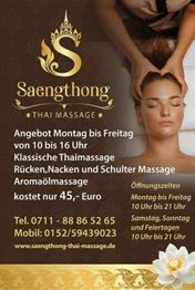 SAENGTHONG - Thai Massage