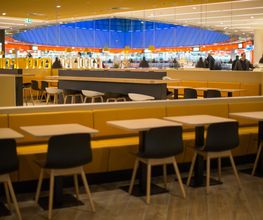 Großes gastronomische Angebot im Food Point im 3 Obergeschoss