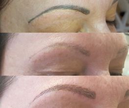 Permanent Make Up Augenbrauen Korrektur