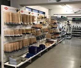 Standortbild Innenraum Lager MEGA eG Nürnberg, Großhandel für Maler, Bodenleger und Stuckateure