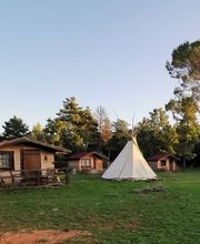 RANCH DU PUITS DE RIQUIER : gîte d'étape cabanes tipis Var Verdon Relais équestre éco-lieu image 1