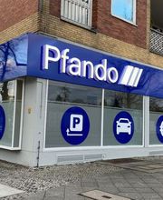 Aussenansicht Pfando Filiale Berlin