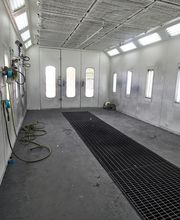 Exterior of Spray Paint Booth