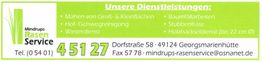 Mindrups Rasenservice logo