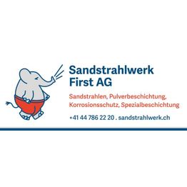 Sandstrahlwerk First AG logo