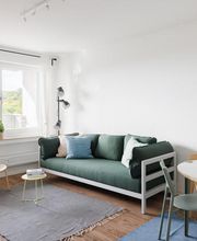 Living room with a balcony