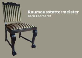 Raumausstattermeister Bernd Eberhardt