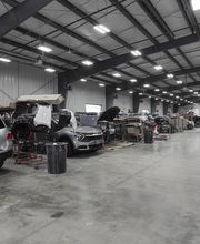 Wide Shot of Body Repair Area