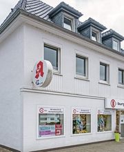 Aussenansicht der Burg Apotheke Osnabrück