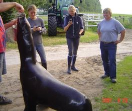 auch Robbi war bei uns