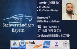 Kfz - Sachverständigen Bayern