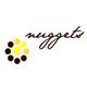 Logo mit dem Wort "nuggets" in brauner Schreibschrift und einer stilisierten gelb-braunen Kreisgrafik links davon.