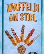 Waffeln am Stiel