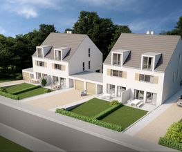 Referenzobjekt Bauträger Der Verkauf des Neubauvorhabens mit insgesamt 4 Doppelhaushälften inkl. Garagen- und Außenstellplätze wurde erfolgreich durch die Fa. Kompass Immobilien Ratisbona durchgeführt.