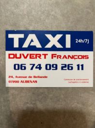 TAXI DUVERT FRANCOIS