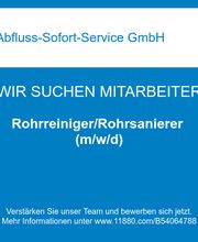 Rohrreiniger/Rohrsanierer (m/w/d)