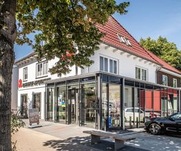 Aussenansicht der Bahnhof-Apotheke