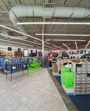 Wide Shot of Interior of Store