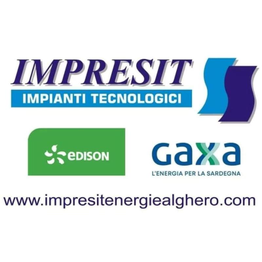 Impresit energia, luce, gas in rete impianti assistenza - Riello - Gaxa - Edison logo