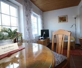"Schwentineblick ***" für 2 Personen, Wohnzimmer