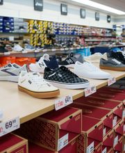 Shot of Popular Brand Section (I.e. Croc Shoe Wall)