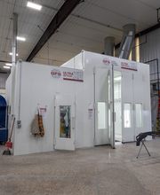 Exterior of Spray Paint Booth