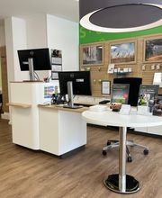 Innenaufnahme vom Kassenbereich von GEERS