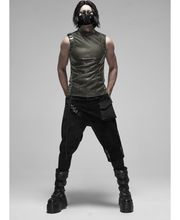 Punk Rave Herren Hose mit Metall-Schnallen