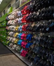  Shot of Popular Brand Section (I.e. Croc Shoe Wall)