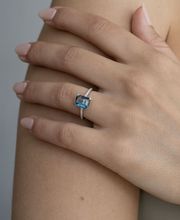 Blautopas Ring