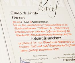 Meisterbetrieb der Handwerkskammer Düsseldorf