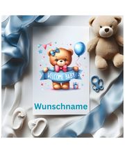Glückwunsch zum Baby Boy