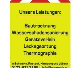 Bautrockner - Wasserschaden MV Bild 14