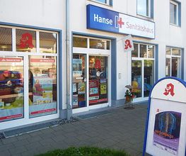 Aussenansicht der Hanse-Apotheke