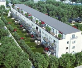 Referenzobjekt Bauträger Das Team der Firma Kompass Immobilien Ratisbona durfte dieses Objekt im Mitvertrieb anbieten und hat von insgesamt 23 Einheiten 11 Wohnungen verkauft.