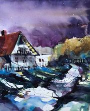 Aquarell auf Bütten,  56 x 76 cm, von: Andreas Mattern ®