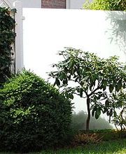 Wind- und Schutzelemente aus Glas