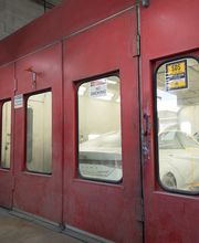 Exterior of Spray Paint Booth