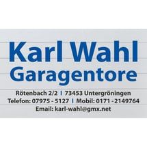 Karl Wahl Garagentore