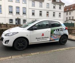 Aussenansicht der Rosen-Apotheke
